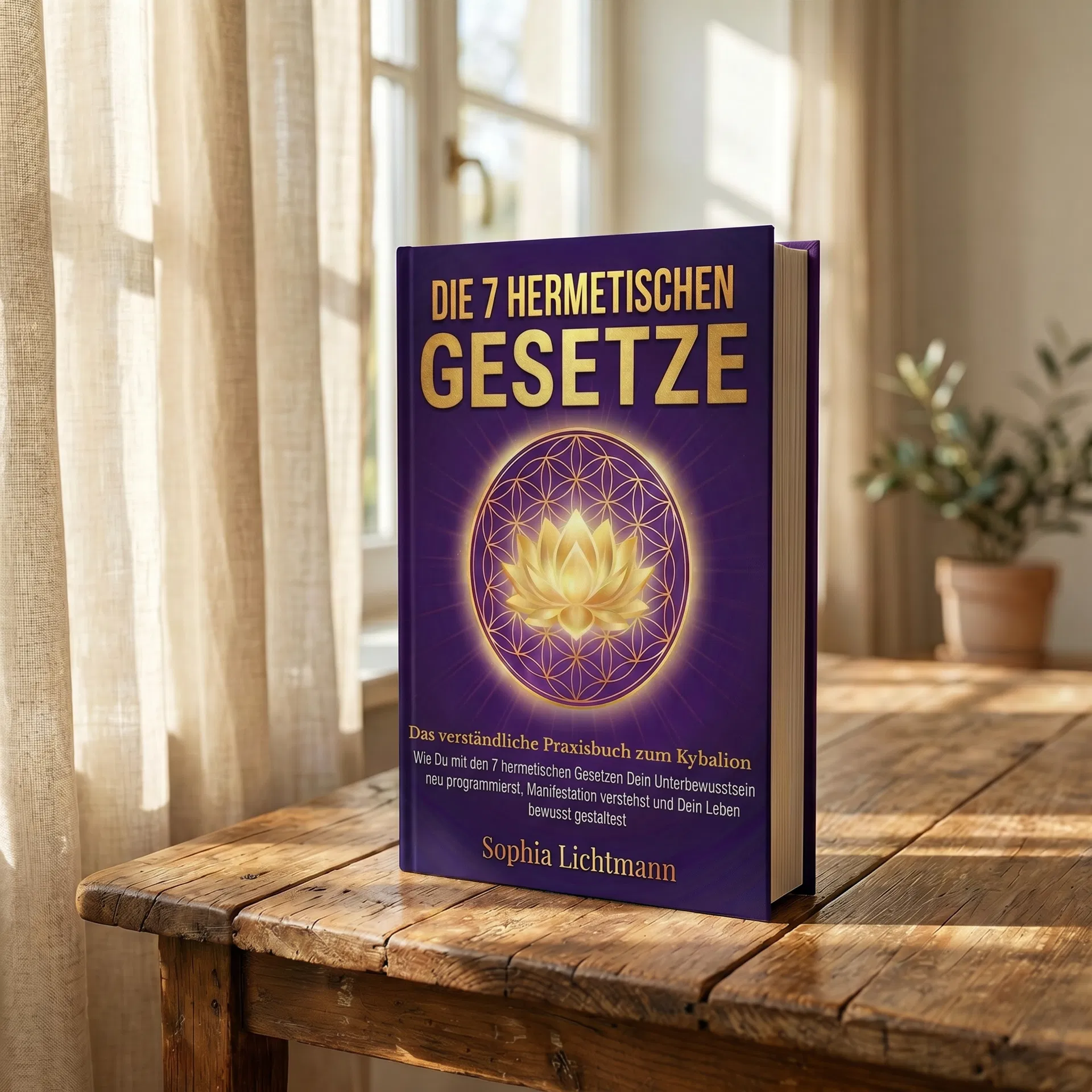 Die 7 Hermetischen Gesetze – Das Praxisbuch zum Kybalion von Sophia Lichtmann